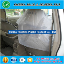 HDPE / LDPE clear plastic seat covers for car